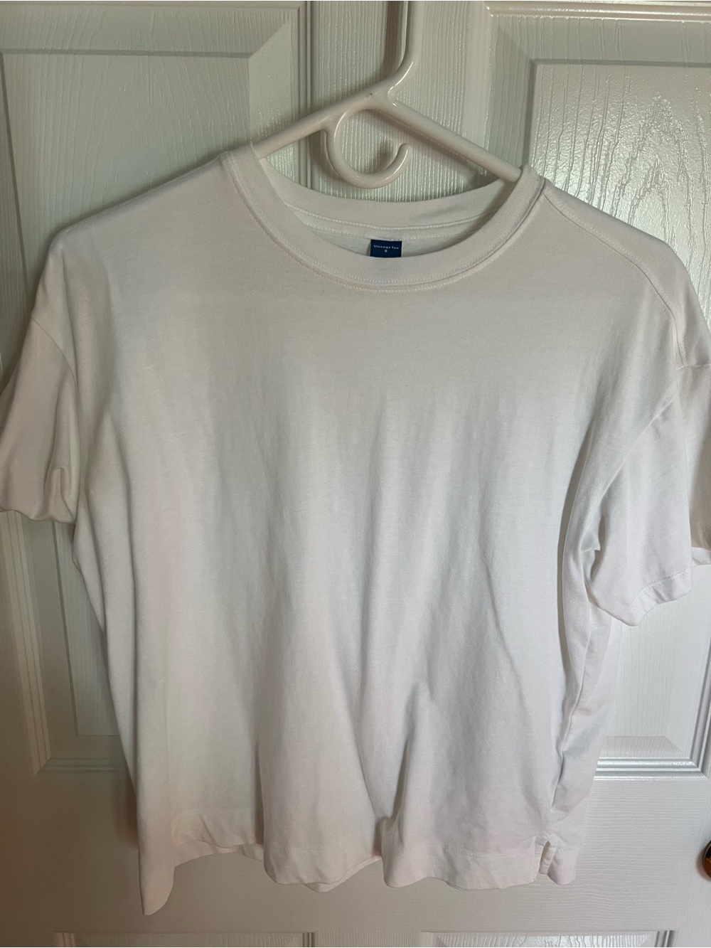 Old Navy White Short Sleeve Crew T-Shirt